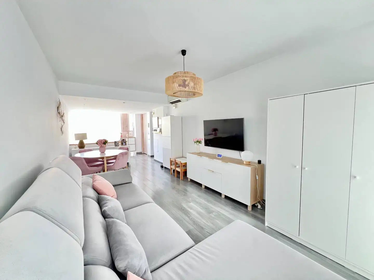 Sala d'estar de Dúplex en venda en San Vicente del Raspeig / Sant Vicent del Raspeig amb Aire condicionat, Terrassa i Traster