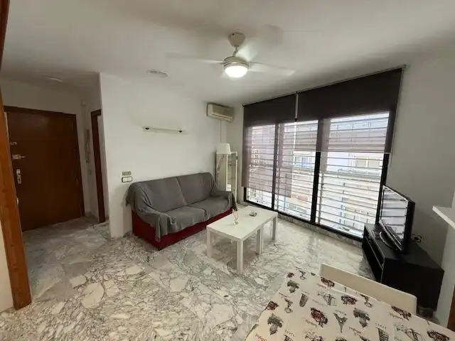 Wohnzimmer von Wohnungen zur Miete in Murcia mit Klimaanlage, Heizung und Terrasse