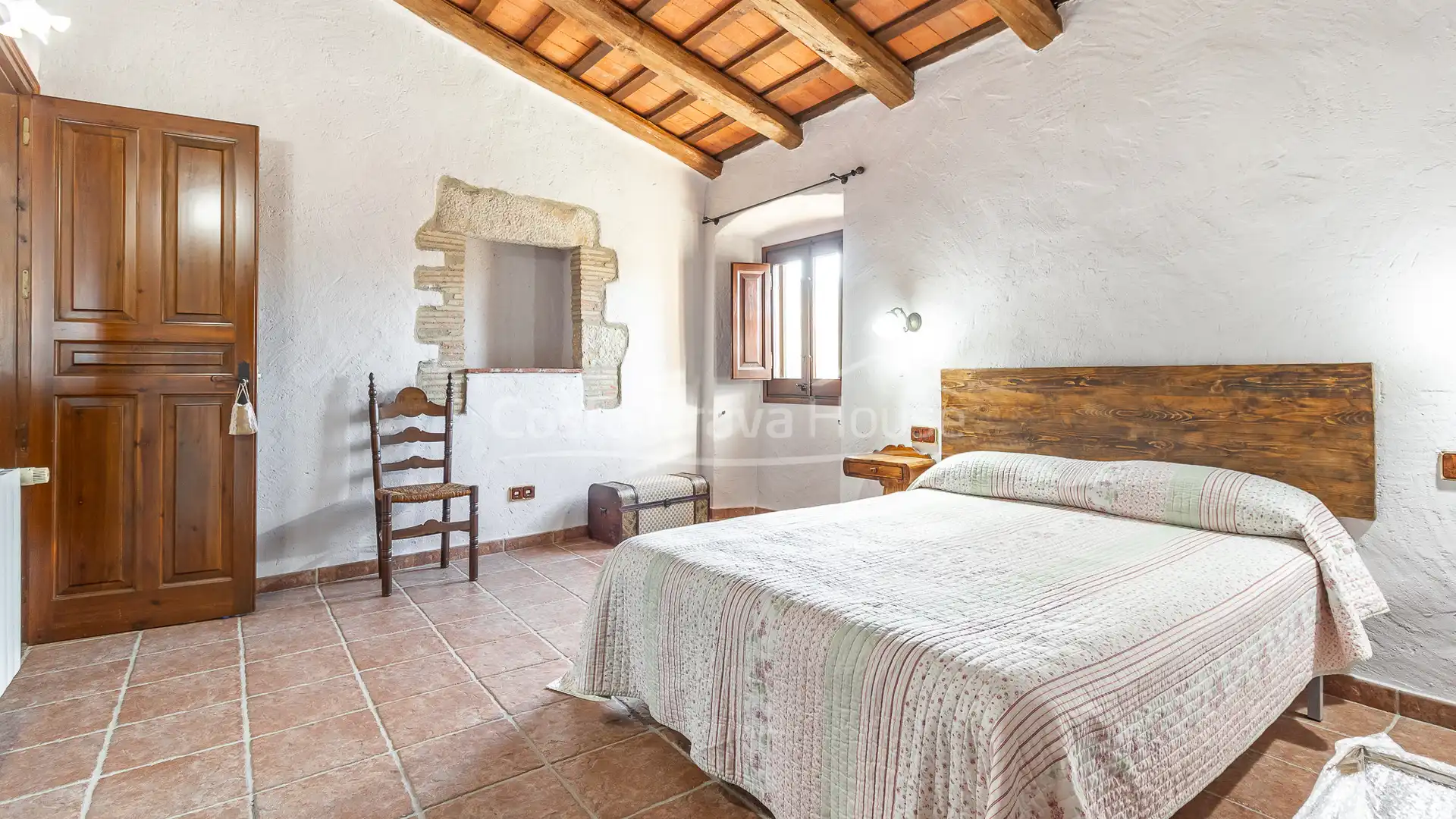 Bedroom of Country homes for sale in Begur  with Air Conditioner, Heating and Private garden