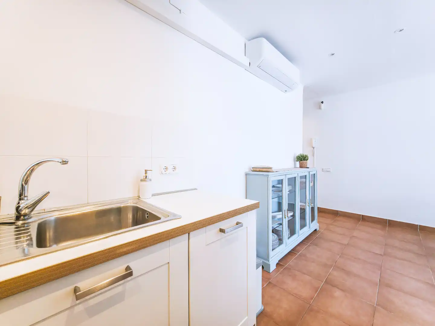 Küche von Wohnung zur Miete in Sant Pol de Mar mit Terrasse, Möbliert und Ofen