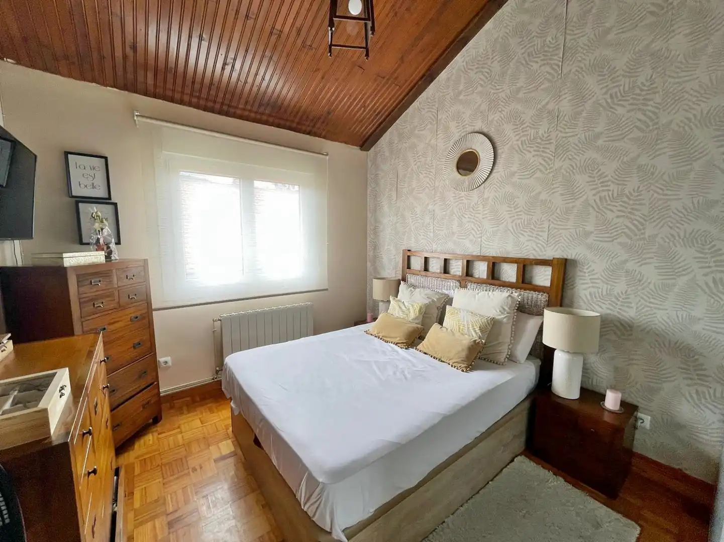 Bedroom of Detached homes for sale in Piélagos  with Heating, Private garden and Parquet flooring