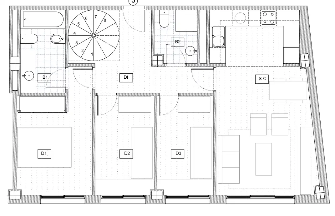 Duplexes for sale in Figueres  with Air Conditioner, Heating and Private garden