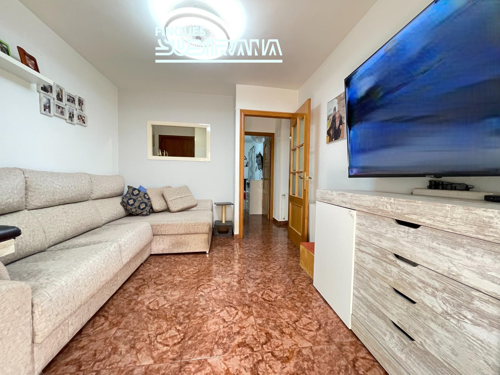 Living room of Flat for sale in Santa Margarida de Montbui  with Heating and Balcony