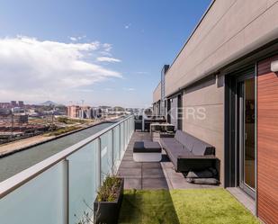 Terrassa de Dúplex de lloguer en Bilbao  amb Calefacció, Terrassa i Moblat