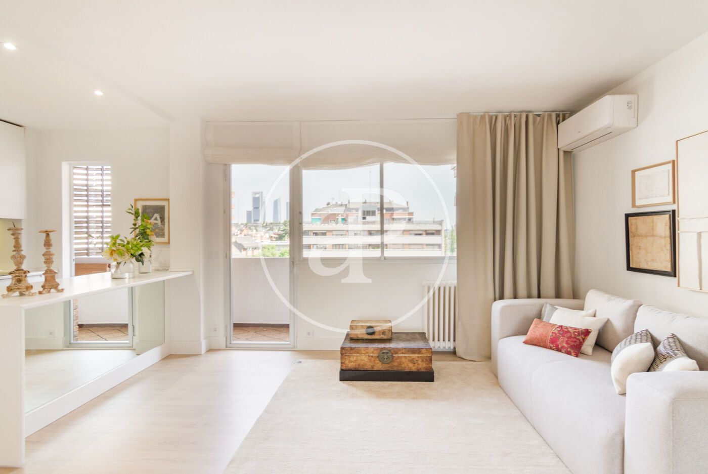 Exterior view of Flat for sale in  Madrid Capital  with Air Conditioner, Heating and Terrace