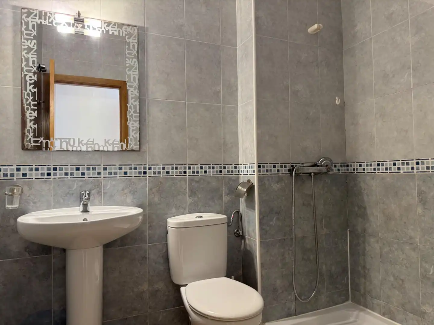 Baño de Planta baja en venta en Fuente Álamo de Murcia con Aire acondicionado, Jardín privado y Terraza