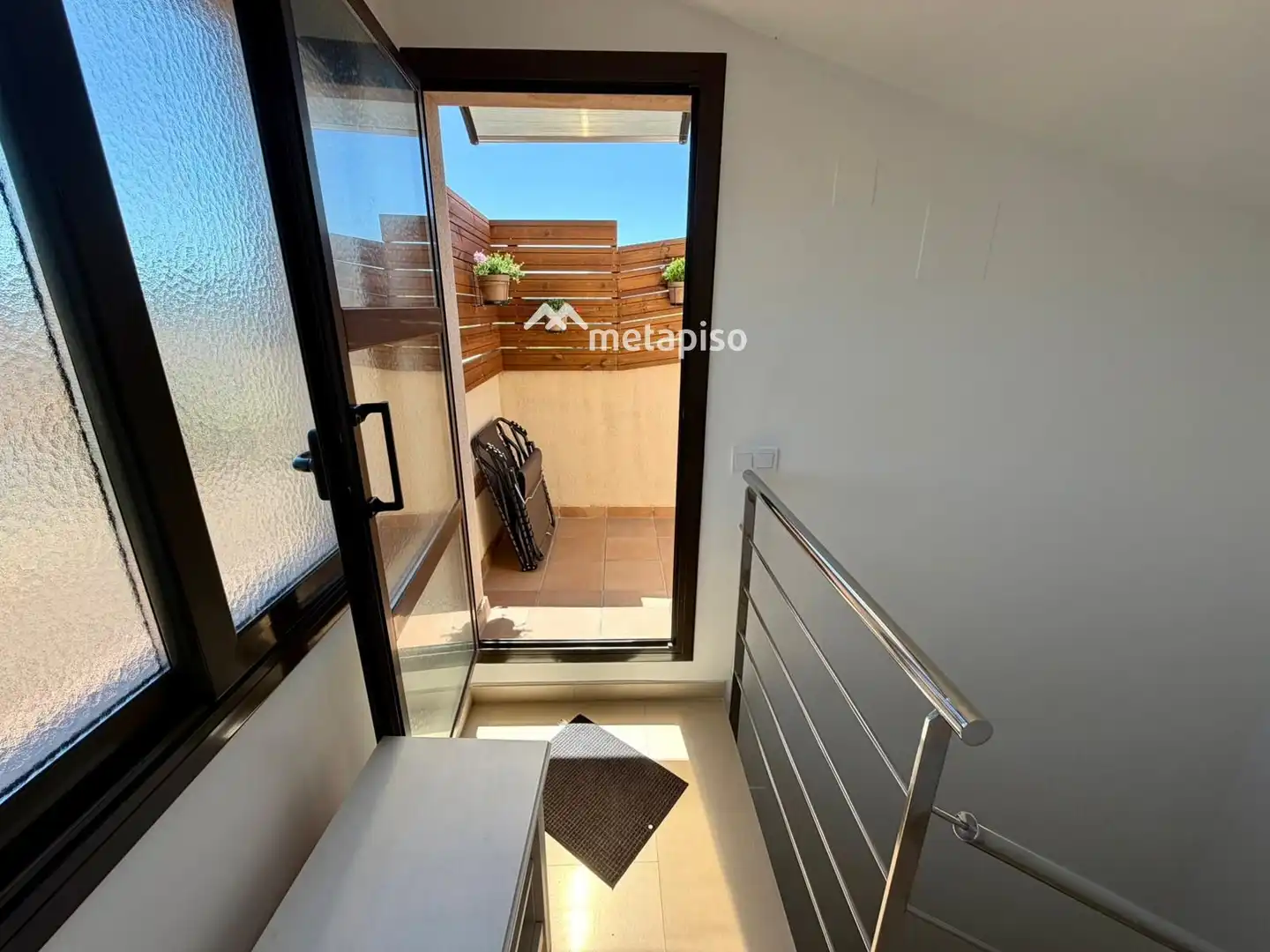Terraza de Casa adosada en venta en Santa Margarida I Els Monjos con Aire acondicionado, Calefacción y Terraza
