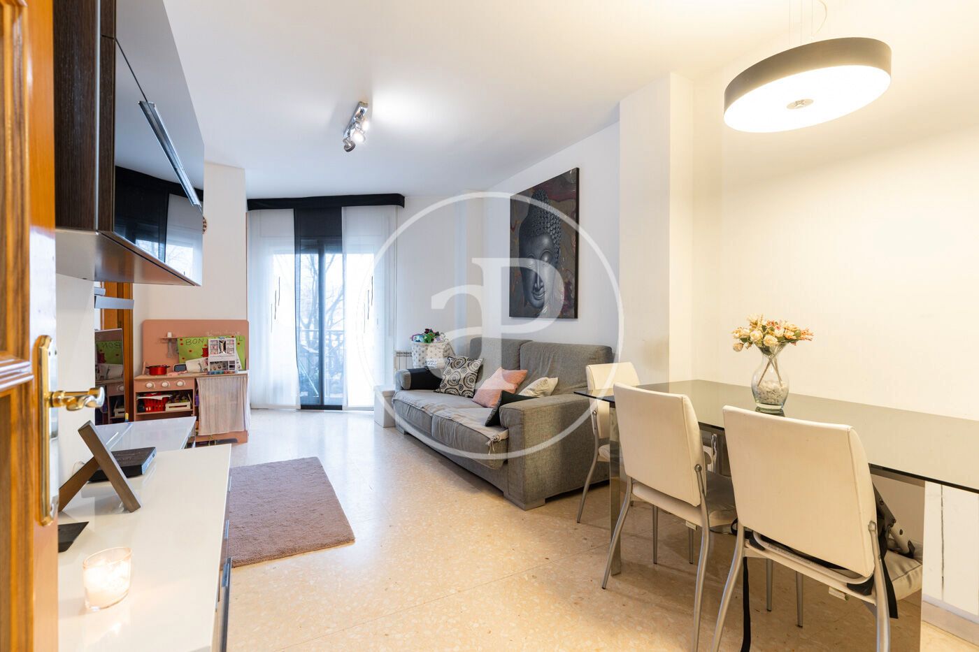 Exterior view of Flat for sale in Terrassa  with Heating