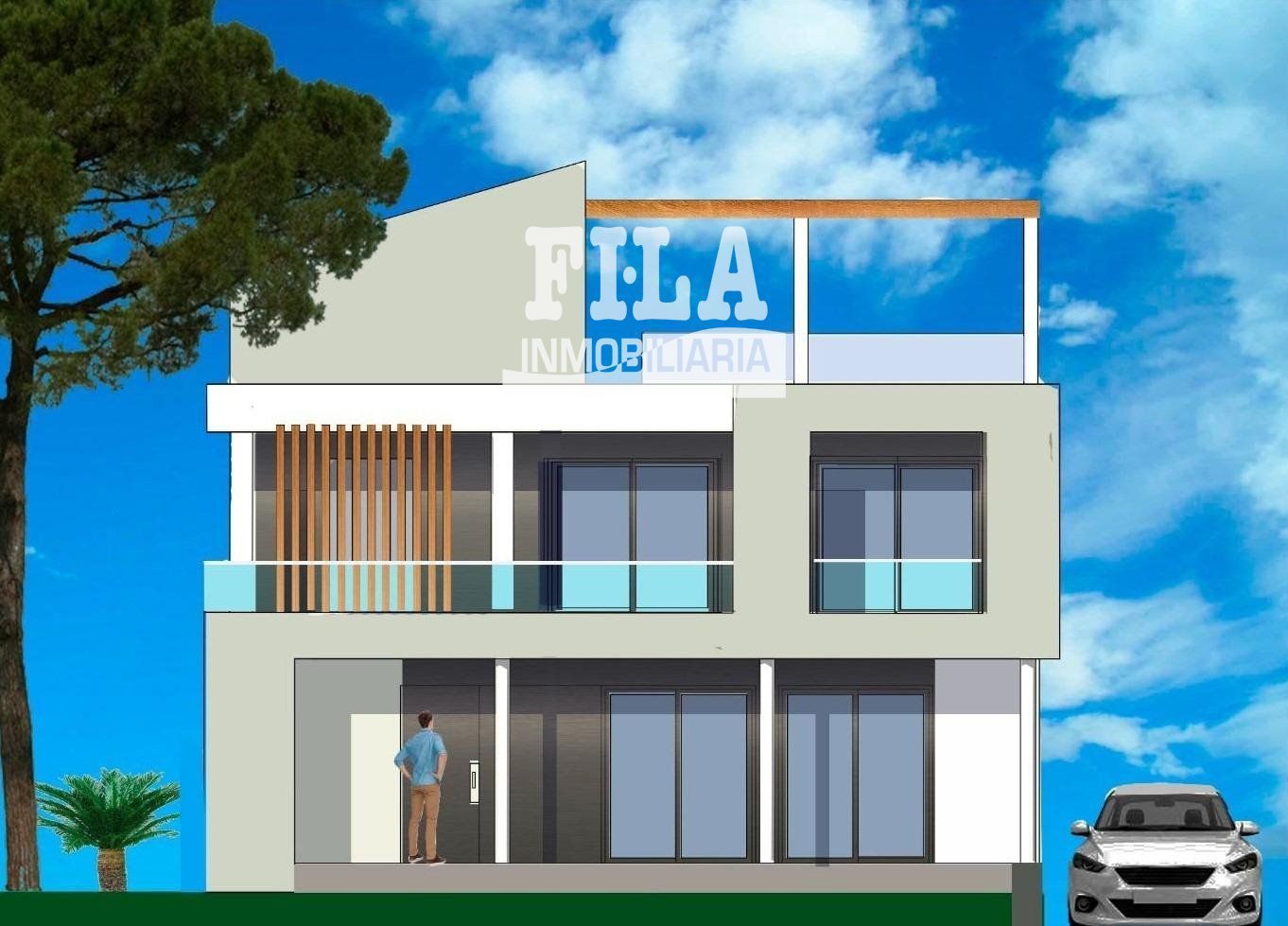 Vista exterior de Casa o xalet en venda en Calafell amb Aire condicionat, Calefacció i Terrassa