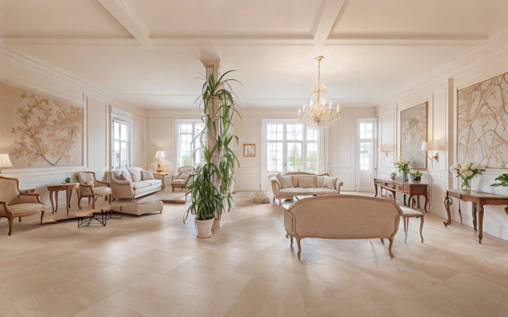 Living room of House or chalet for sale in  Madrid Capital  with Air Conditioner, Heating and Private garden