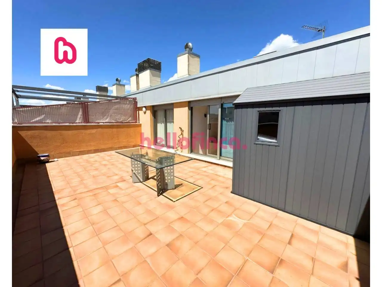 Terrasse von Maisonette zum Verkauf in Badalona mit Heizung, Parkett und Terrasse