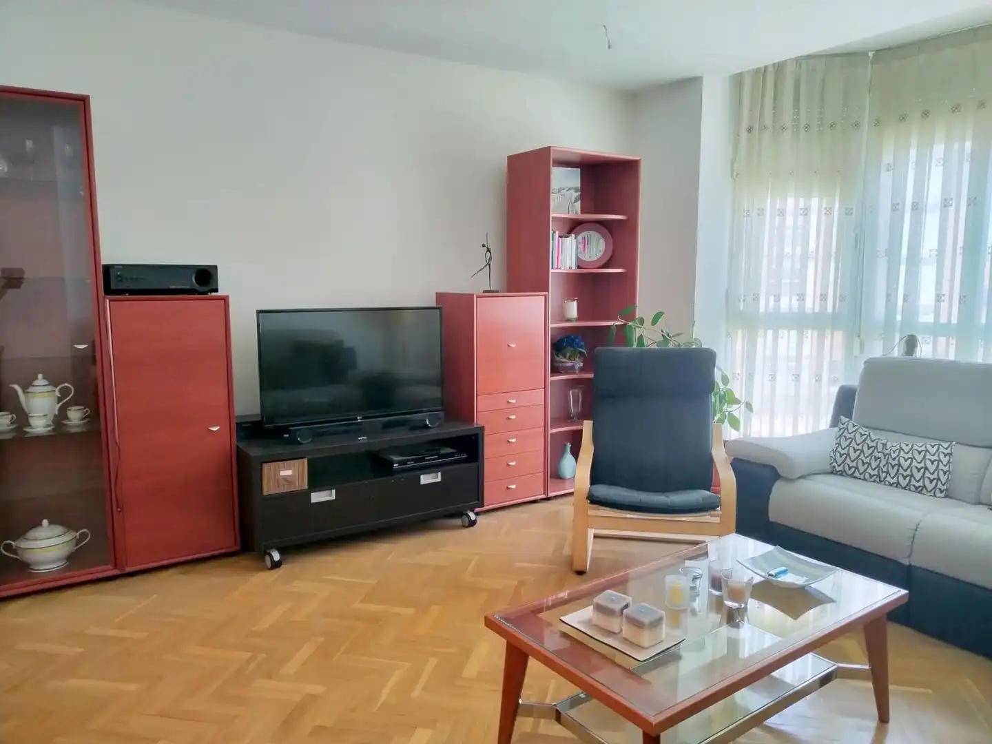 Living room of Flat for rent in Arganda del Rey  with Air Conditioner, Heating and Private garden