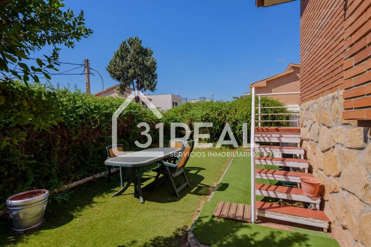Jardín de Casa o chalet en venta en Barajas