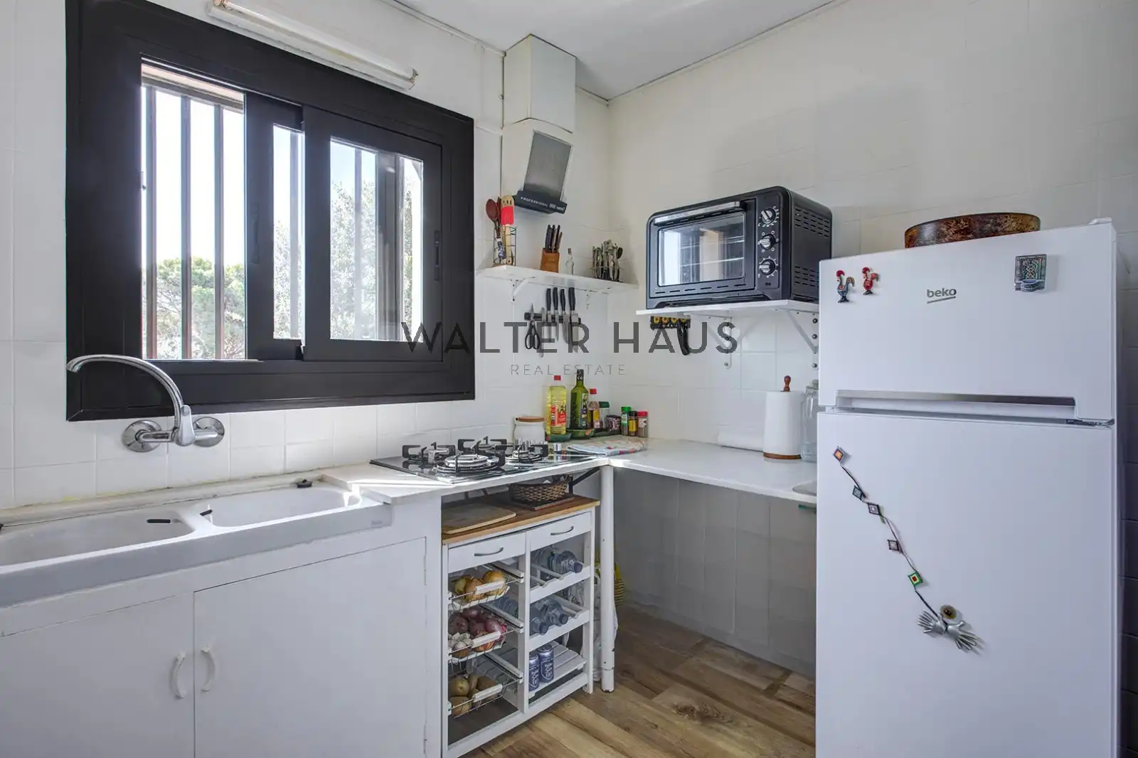Cocina de Casa o chalet en venta en Vall-llobrega con Jardín privado, Terraza y Balcón