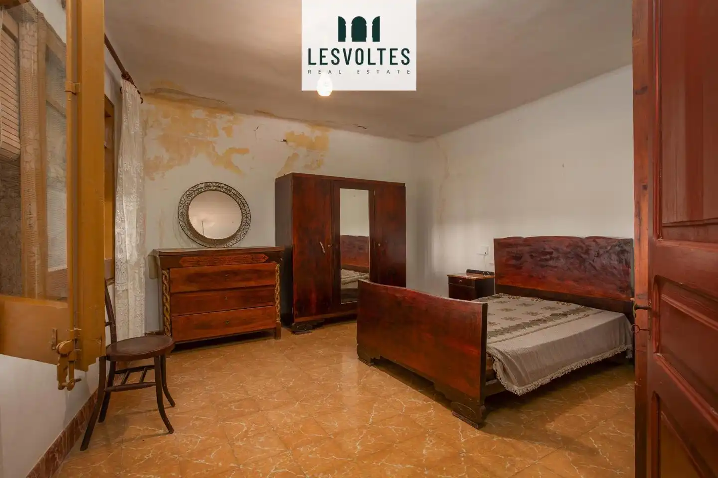 Dormitori de Casa o xalet en venda en Corçà amb Calefacció, Jardí privat i Parquet