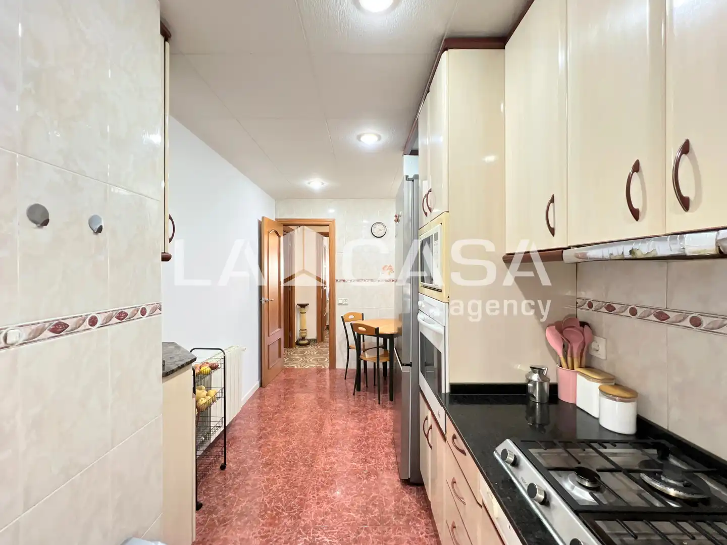 Küche von Wohnung zum Verkauf in Badalona mit Heizung und Balkon