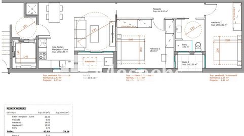 Foto 3 de Ático en venta en Major de Sant Pere, Vallparadís - Antic Poble de Sant Pere, Terrassa