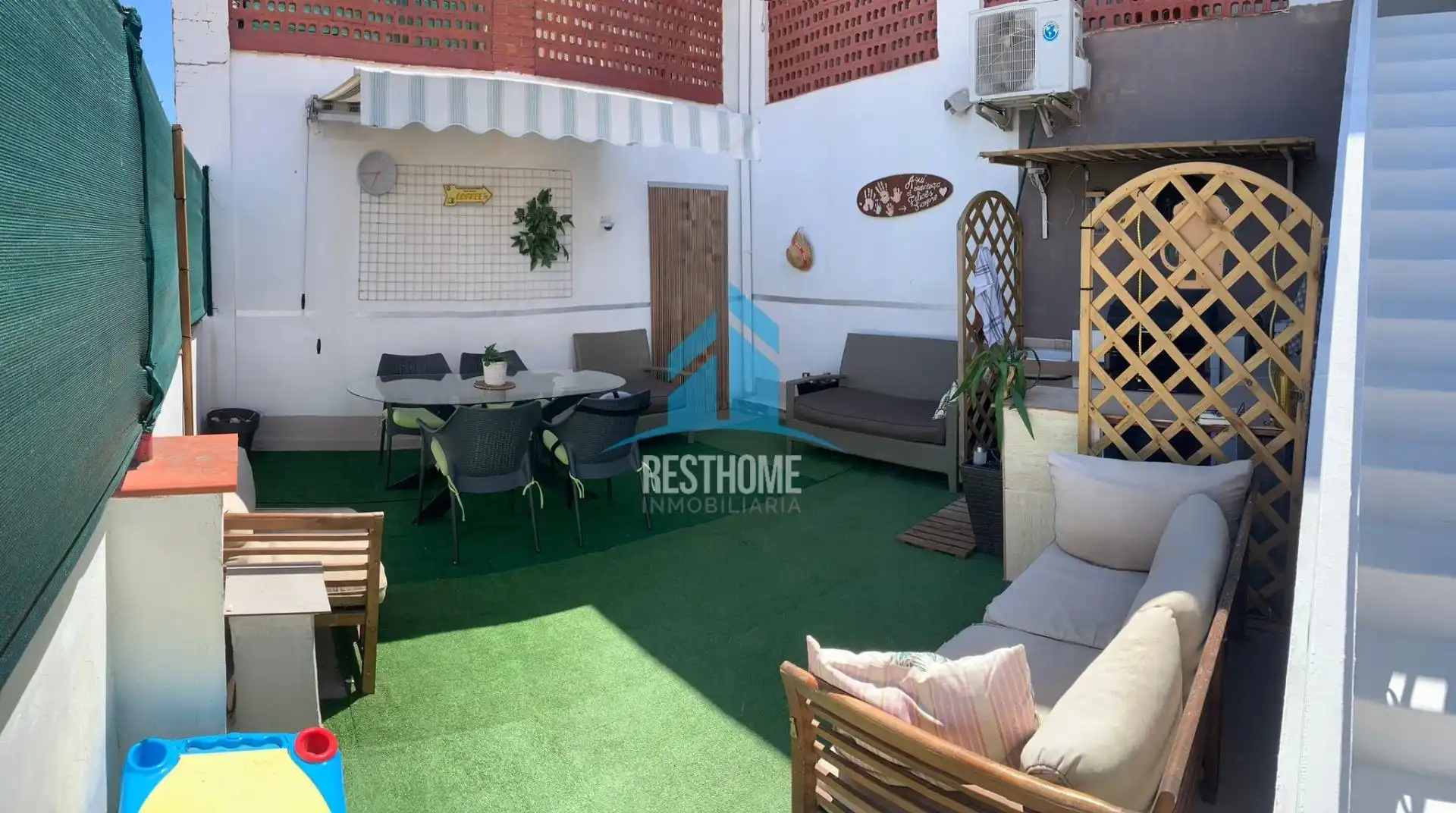 Terrassa de Casa o xalet en venda en Carcaixent amb Aire condicionat, Terrassa i Moblat