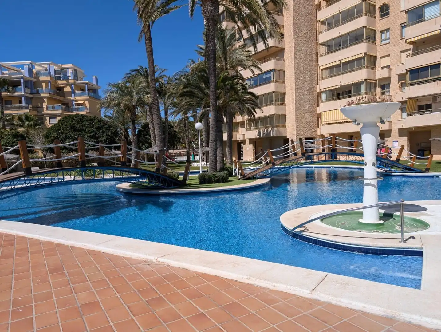 Piscina de Apartament en venda en El Campello amb Jardí privat, Terrassa i Piscina comunitària