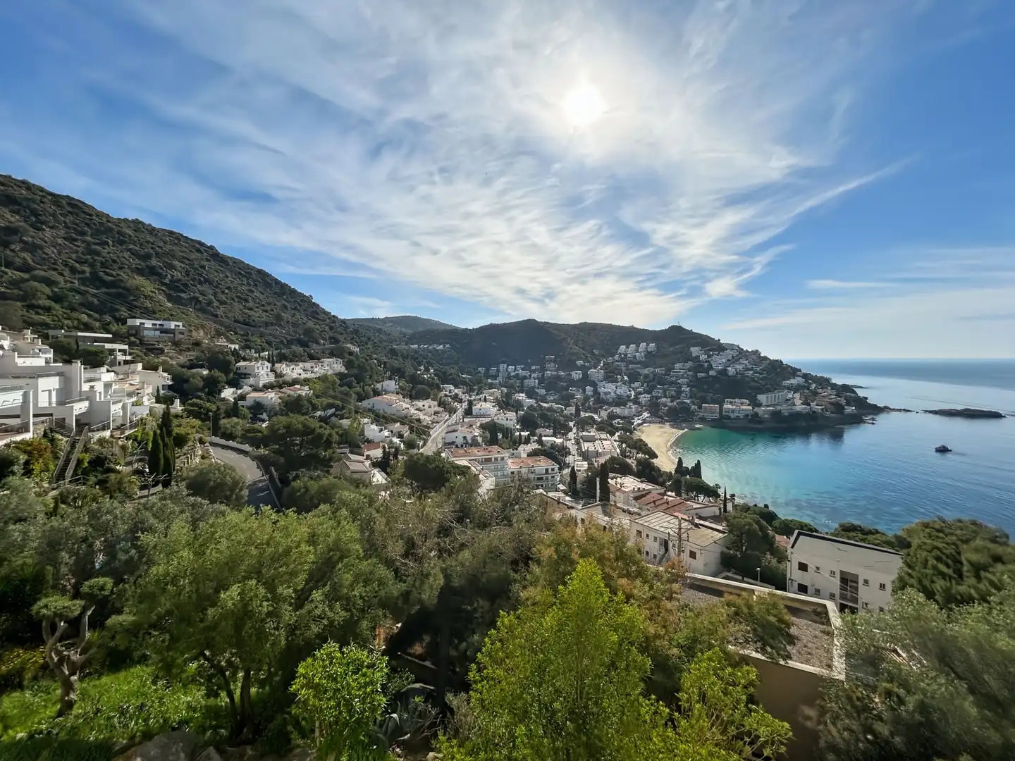 Exterior view of Duplexes for sale in Roses  with Air Conditioner and Heating