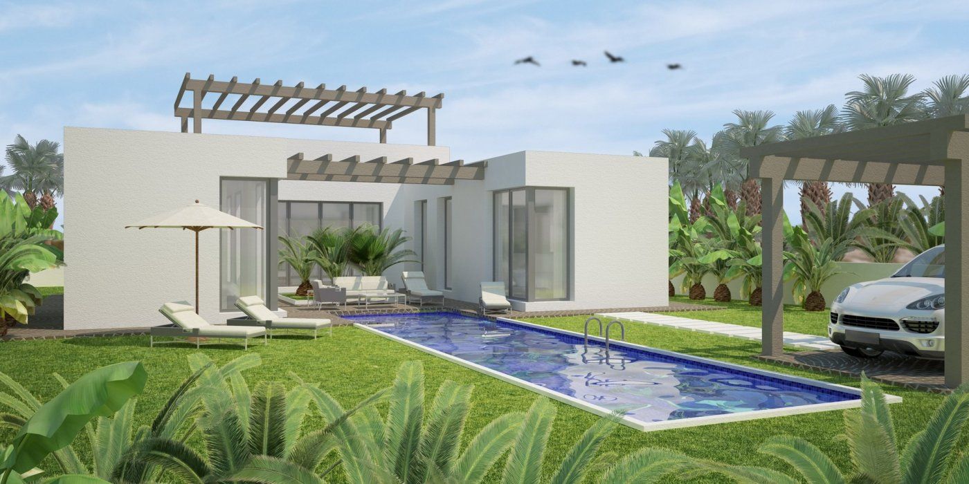 Jardí de Casa o xalet en venda en Benijófar amb Jardí privat, Terrassa i Piscina