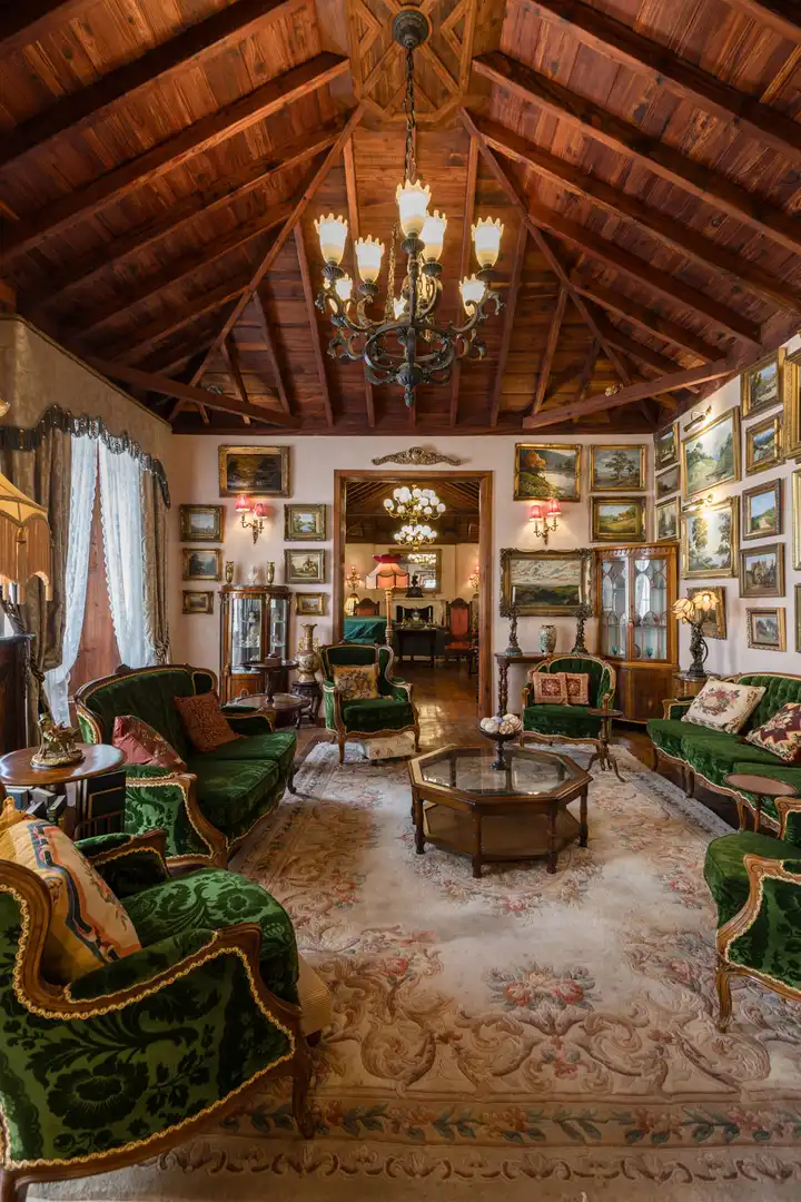 Sala de estar de Casa o chalet en venta en Icod de los Vinos con Calefacción, Jardín privado y Parquet
