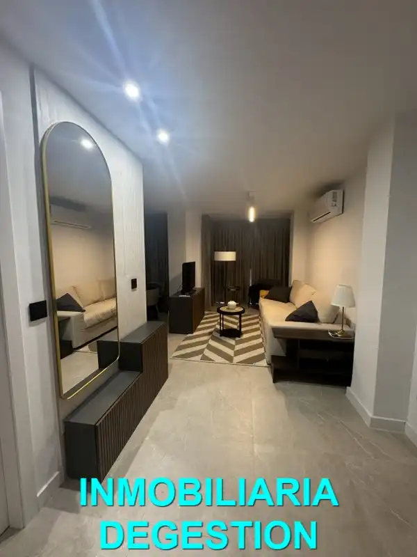 Sala de estar de Piso de alquiler en Linares con Aire acondicionado, Calefacción y Amueblado