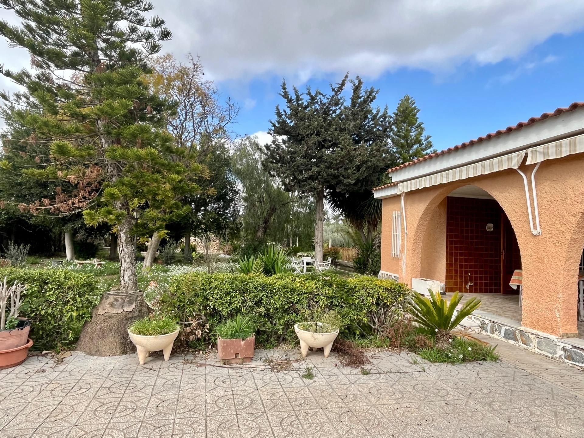 Jardí de Casa o xalet en venda en Elche / Elx amb Jardí privat, Traster i Piscina