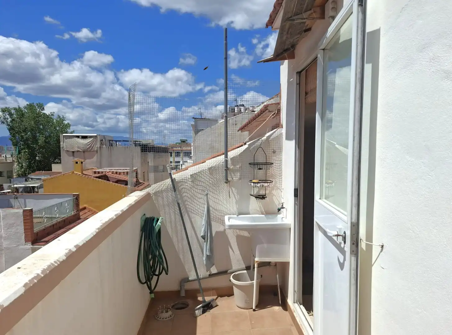 Terrasse von Einfamilien-Reihenhaus zum Verkauf in Málaga mit Terrasse