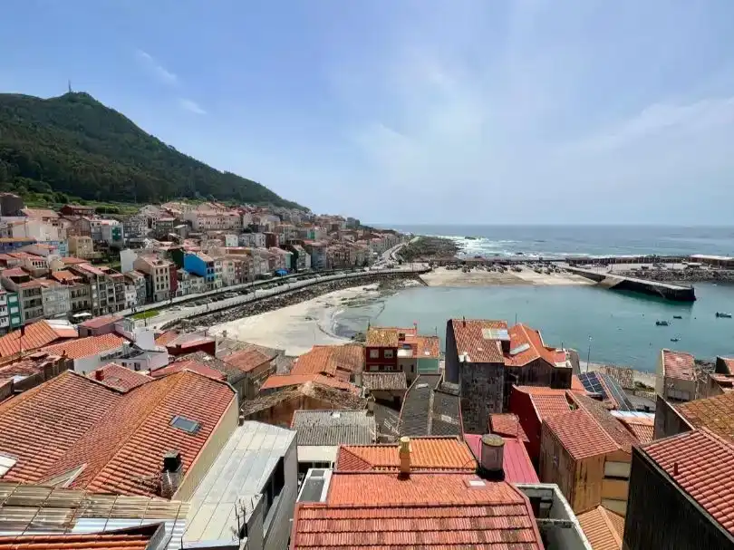 Vista exterior de Casa adosada en venda en A Guarda  