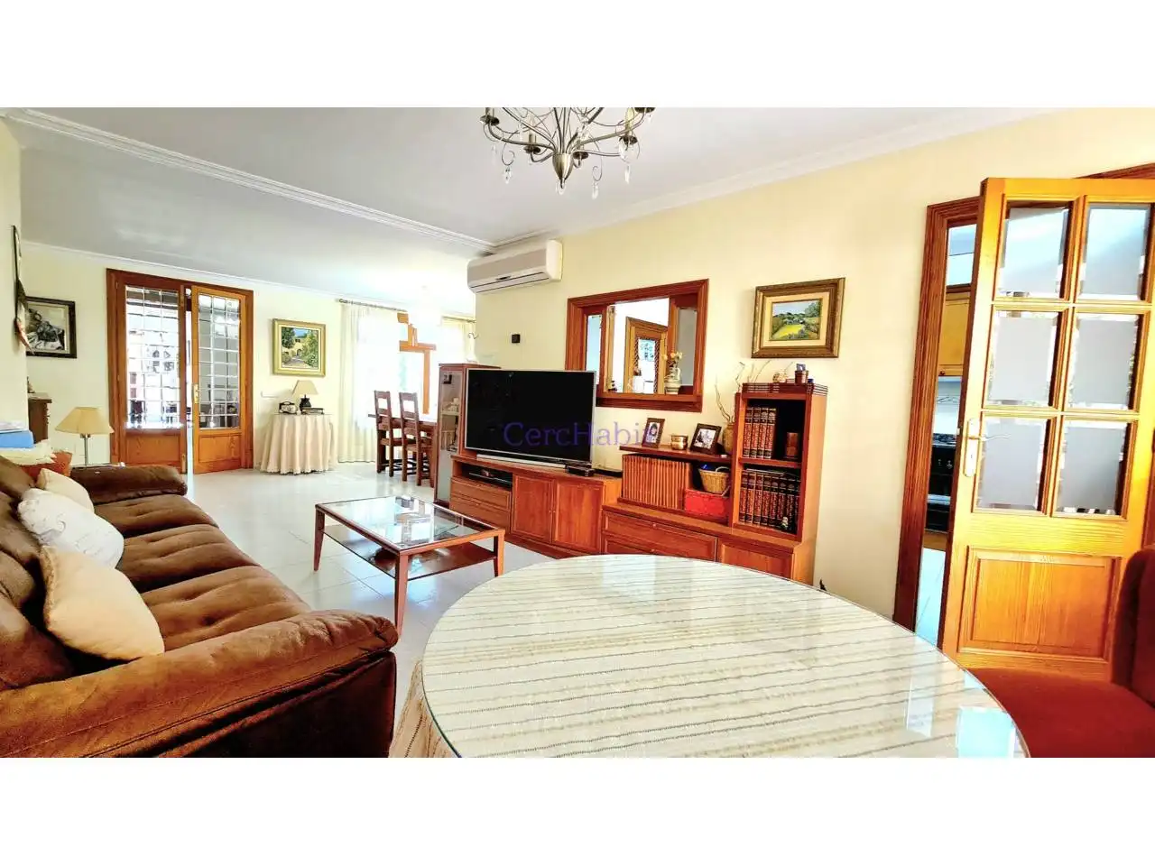 Sala d'estar de Casa o xalet en venda en Llucmajor amb Aire condicionat, Calefacció i Jardí privat