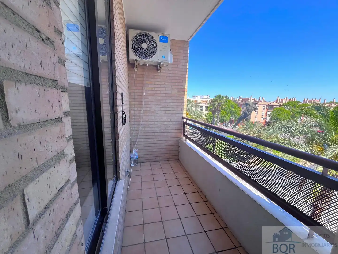 Terraza de Piso de alquiler en Jerez de la Frontera con Aire acondicionado, Terraza y Amueblado