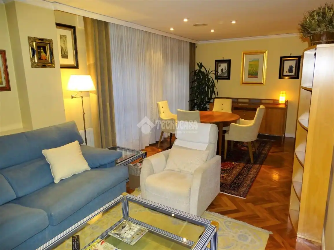 Sala d'estar de Pis de lloguer en Valladolid amb Aire condicionat, Calefacció i Piscina comunitària