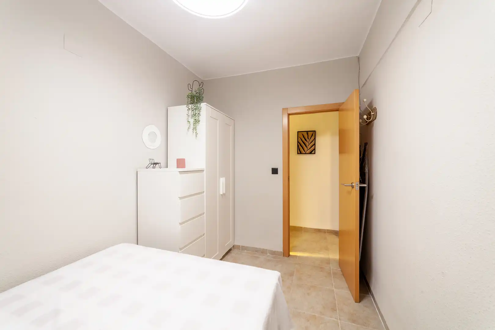 Schlafzimmer von Wohnung zur Miete in Sueca mit Klimaanlage, Heizung und Terrasse