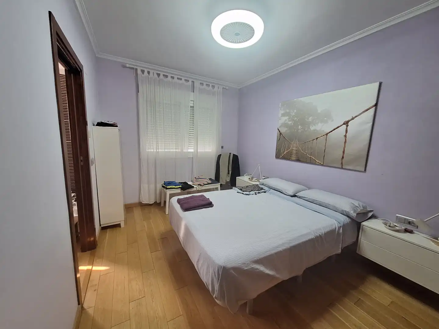 Dormitori de Casa adosada en venda en Sueca amb Aire condicionat, Parquet i Terrassa
