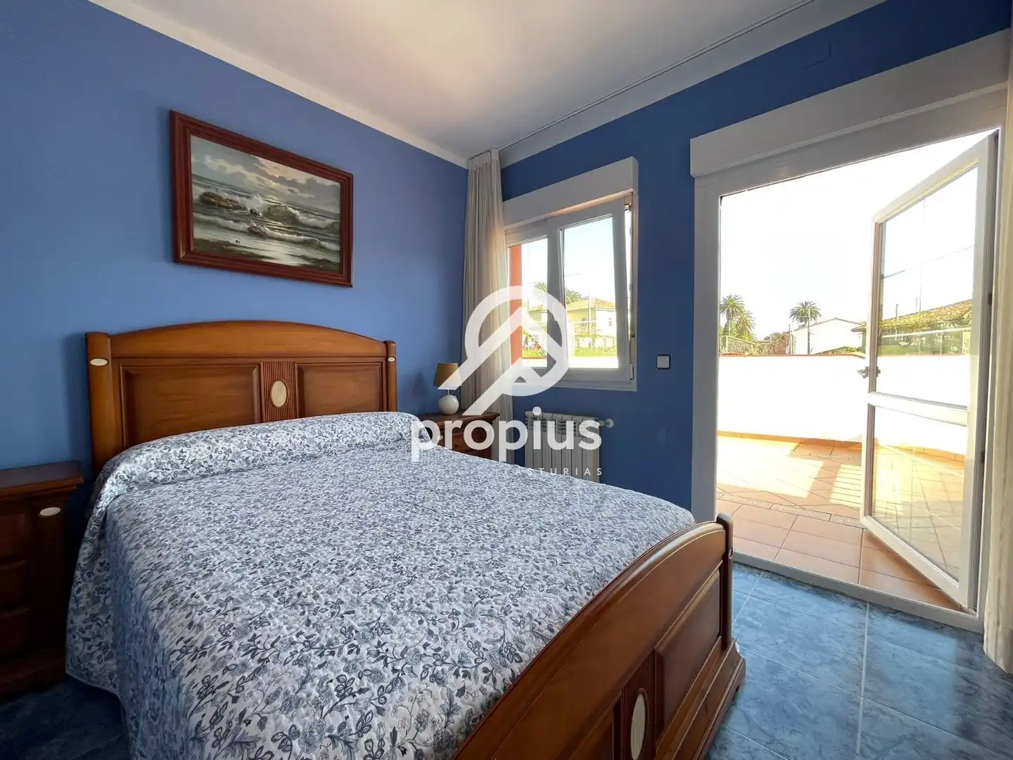 Bedroom of Houses for sale in Llanes  with Heating, Private garden and Terrace