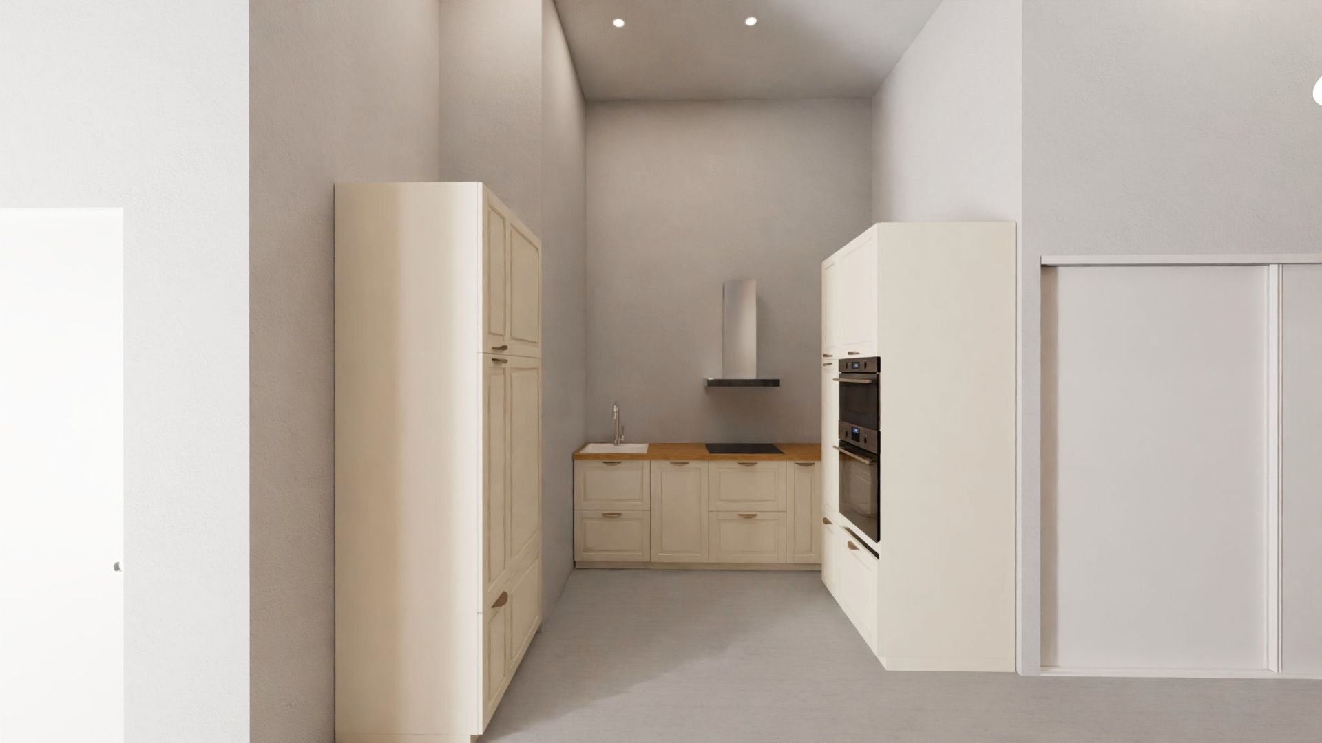 Cuina de Local en venda en  Barcelona Capital amb Aire condicionat, Calefacció i Parquet