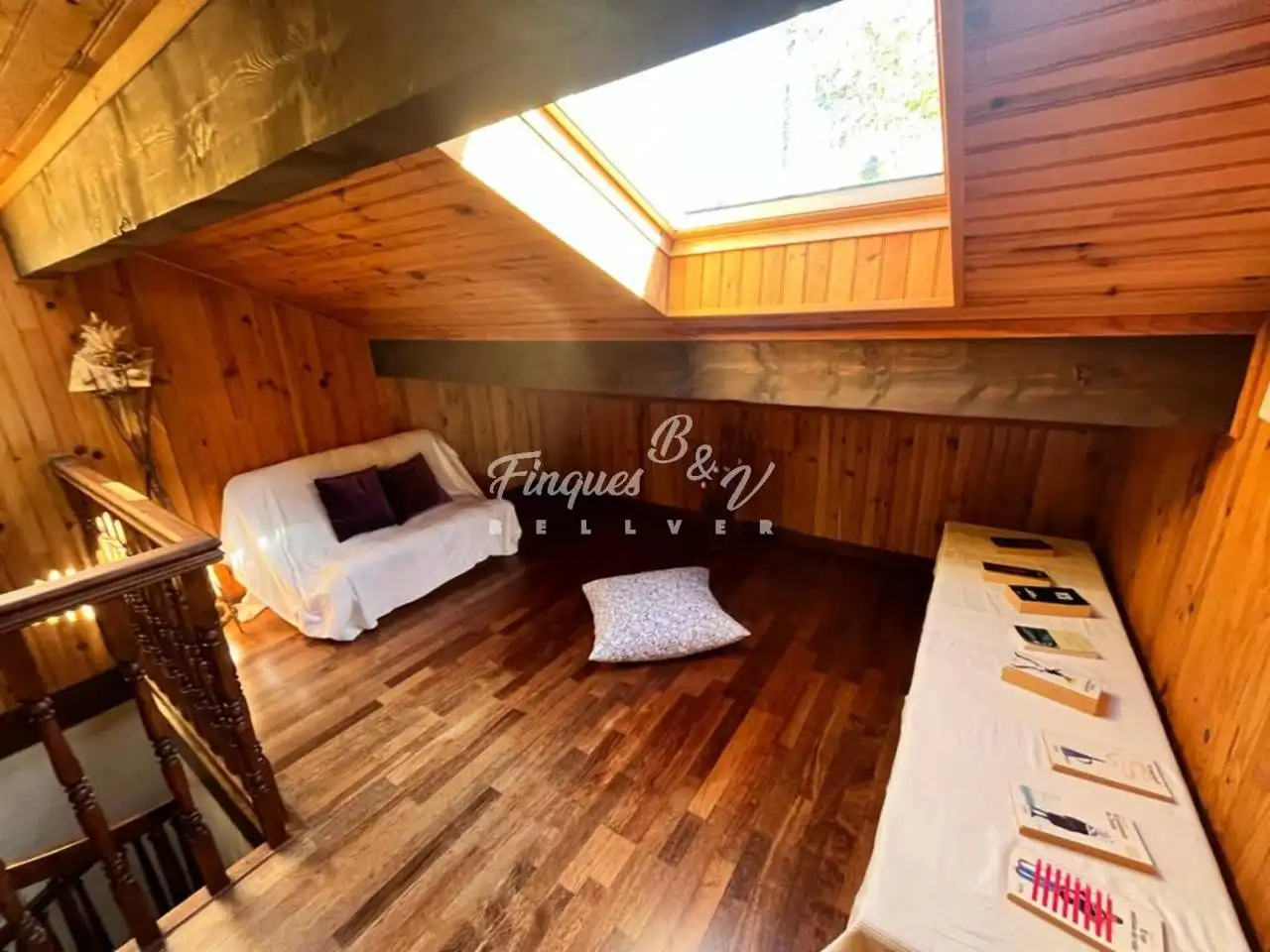 Living room of Houses for rent in Dorres  with Heating, Private garden and Parquet flooring