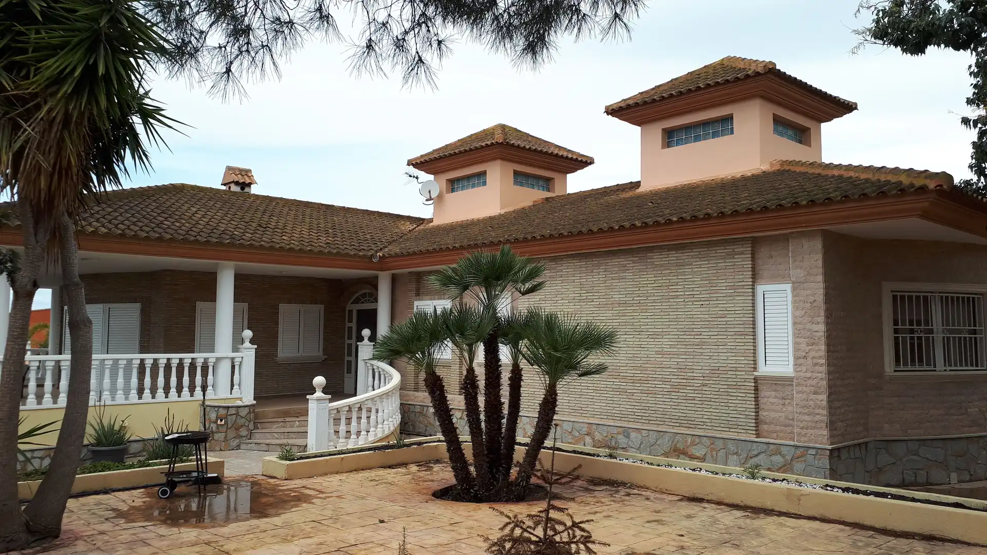 Vista exterior de Casa o chalet en venta en Molina de Segura con Aire acondicionado, Jardín privado y Terraza