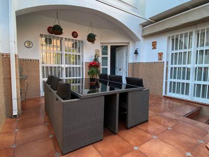 Terrace of Single-family semi-detached for sale in  Sevilla Capital  with Air Conditioner, Heating and Storage room