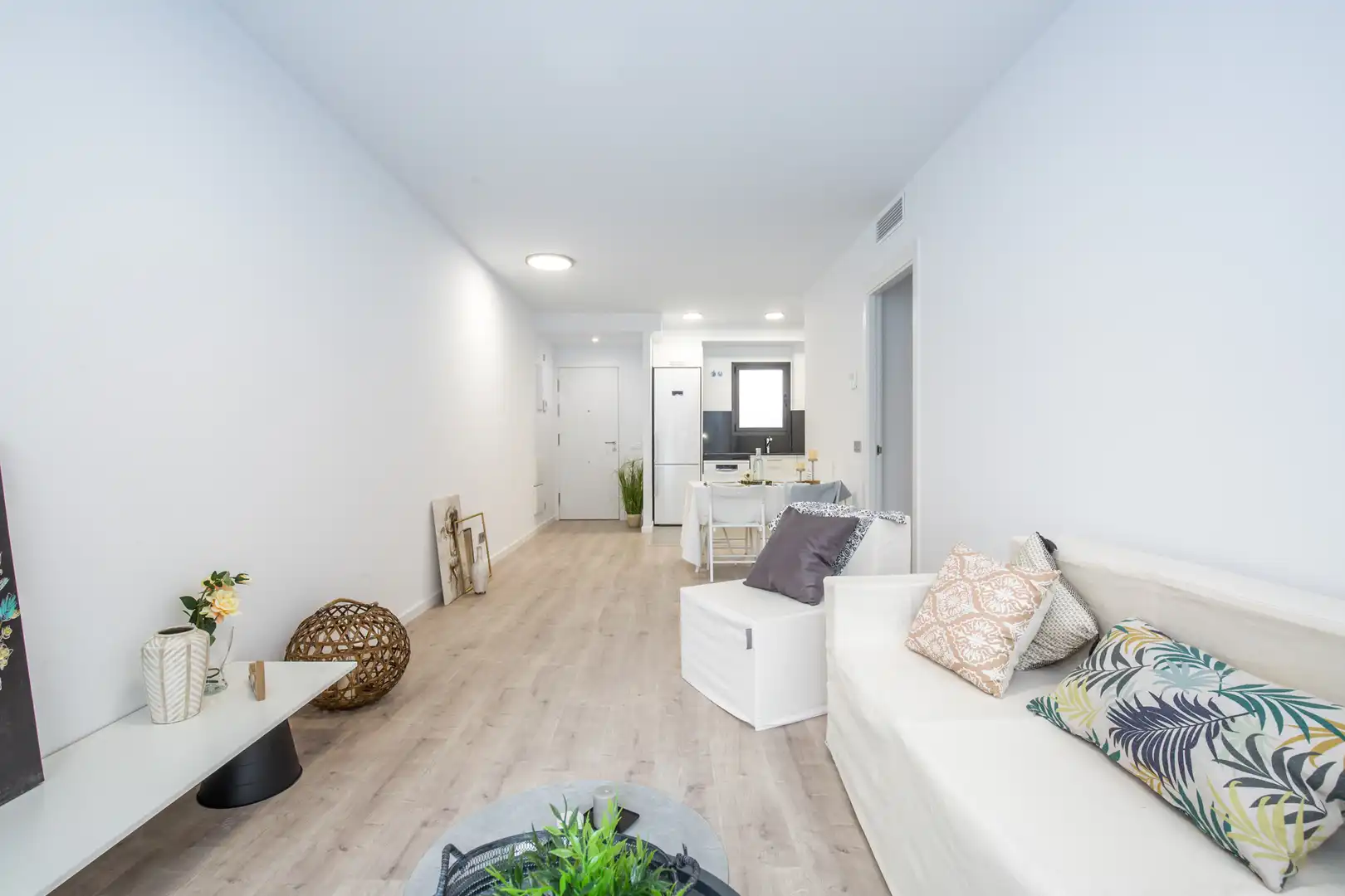 Sala d'estar de Planta baixa de lloguer en Sitges amb Aire condicionat, Calefacció i Terrassa
