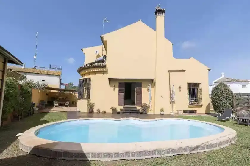 Exterior view of Houses for sale in Chiclana de la Frontera