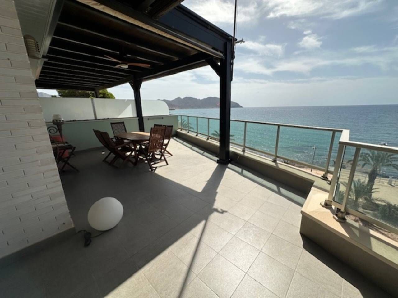 Terrace of Attic for sale in Cartagena  with Terrace, Storage room and Furnished