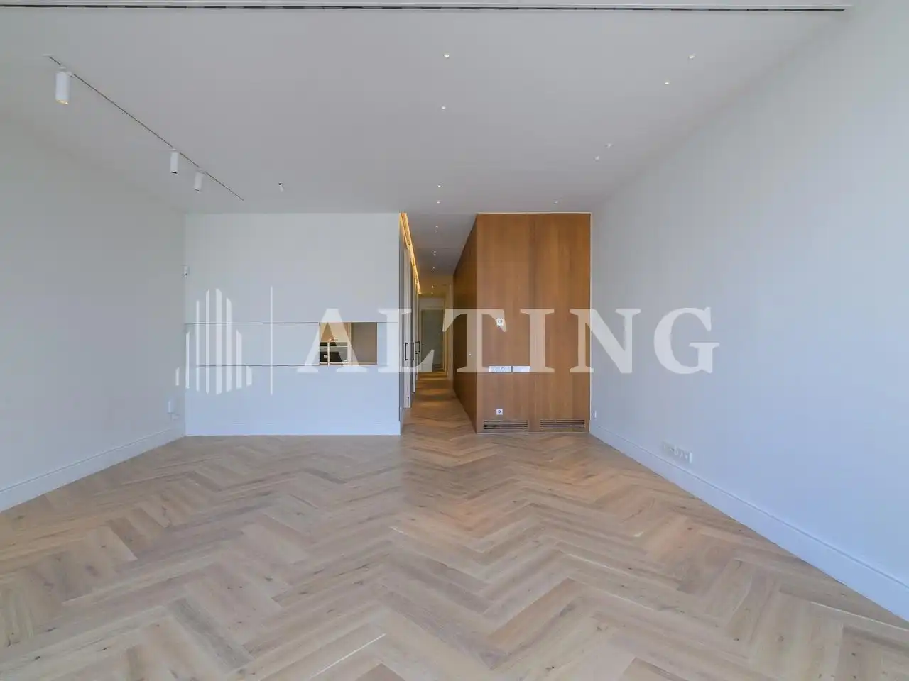 Sala d'estar de Pis en venda en Barcelona amb Aire condicionat, Calefacció i Jardí privat