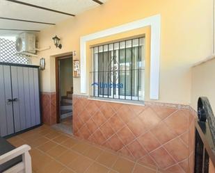 Exterior view of Single-family semi-detached for sale in Málaga Capital  with Air Conditioner