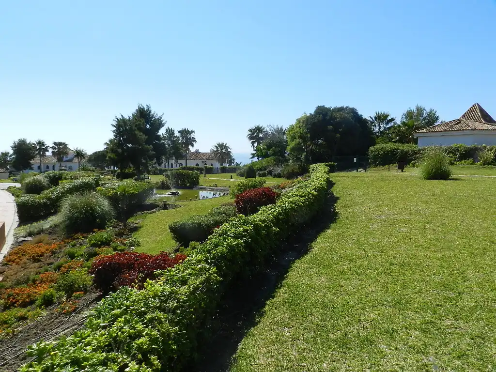 Jardí de Apartament en venda en Manilva amb Aire condicionat, Calefacció i Terrassa