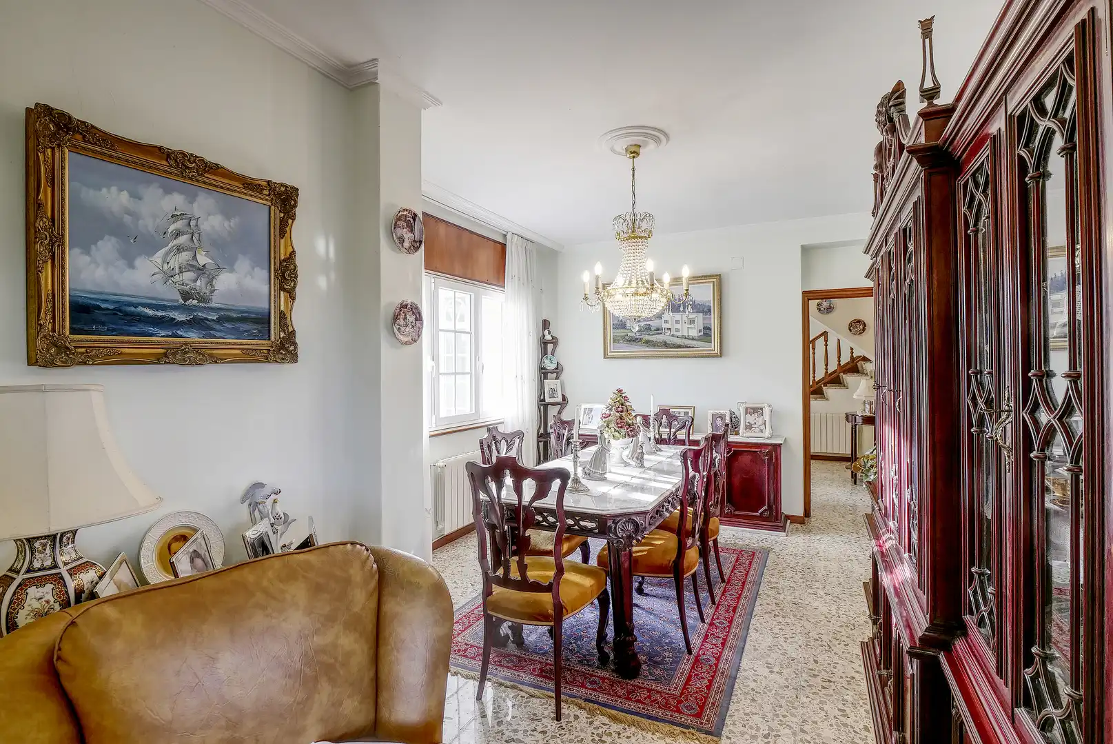 Comedor de Casa o chalet en venta en Bergondo con Calefacción, Jardín privado y Horno