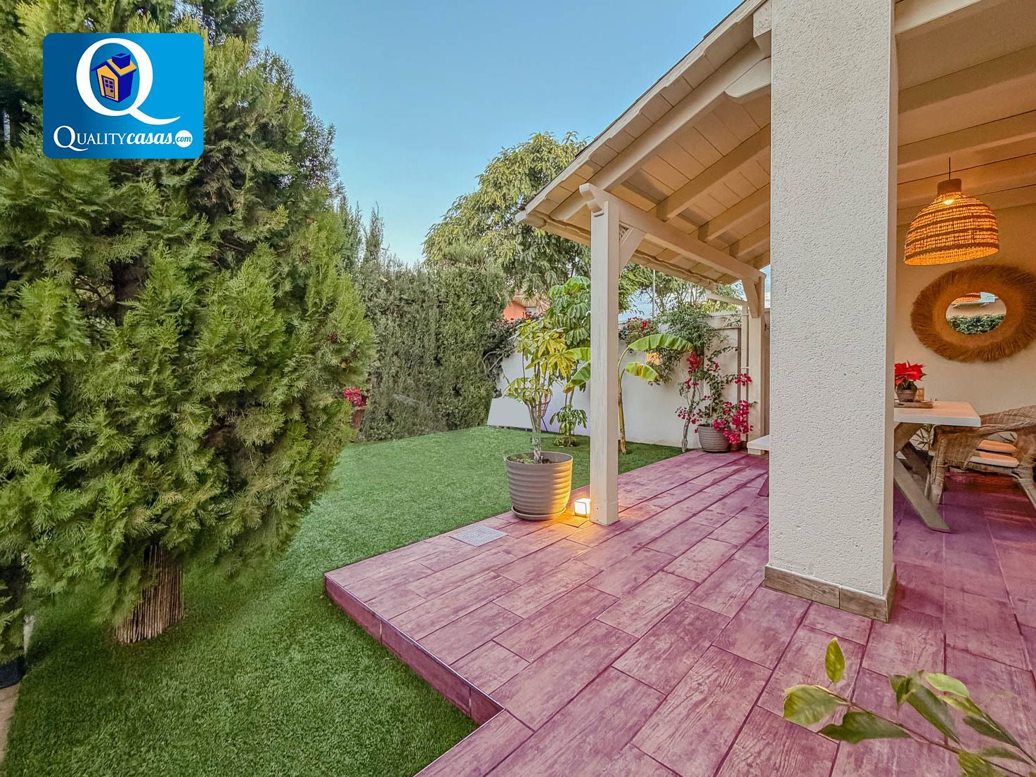 Jardí de Casa o xalet en venda en Mutxamel amb Aire condicionat, Calefacció i Terrassa