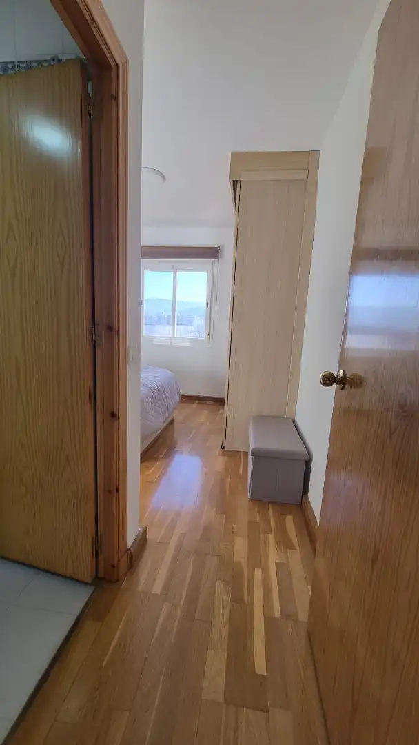 Bedroom of Flat for sale in Algeciras  with Air Conditioner, Terrace and Furnished
