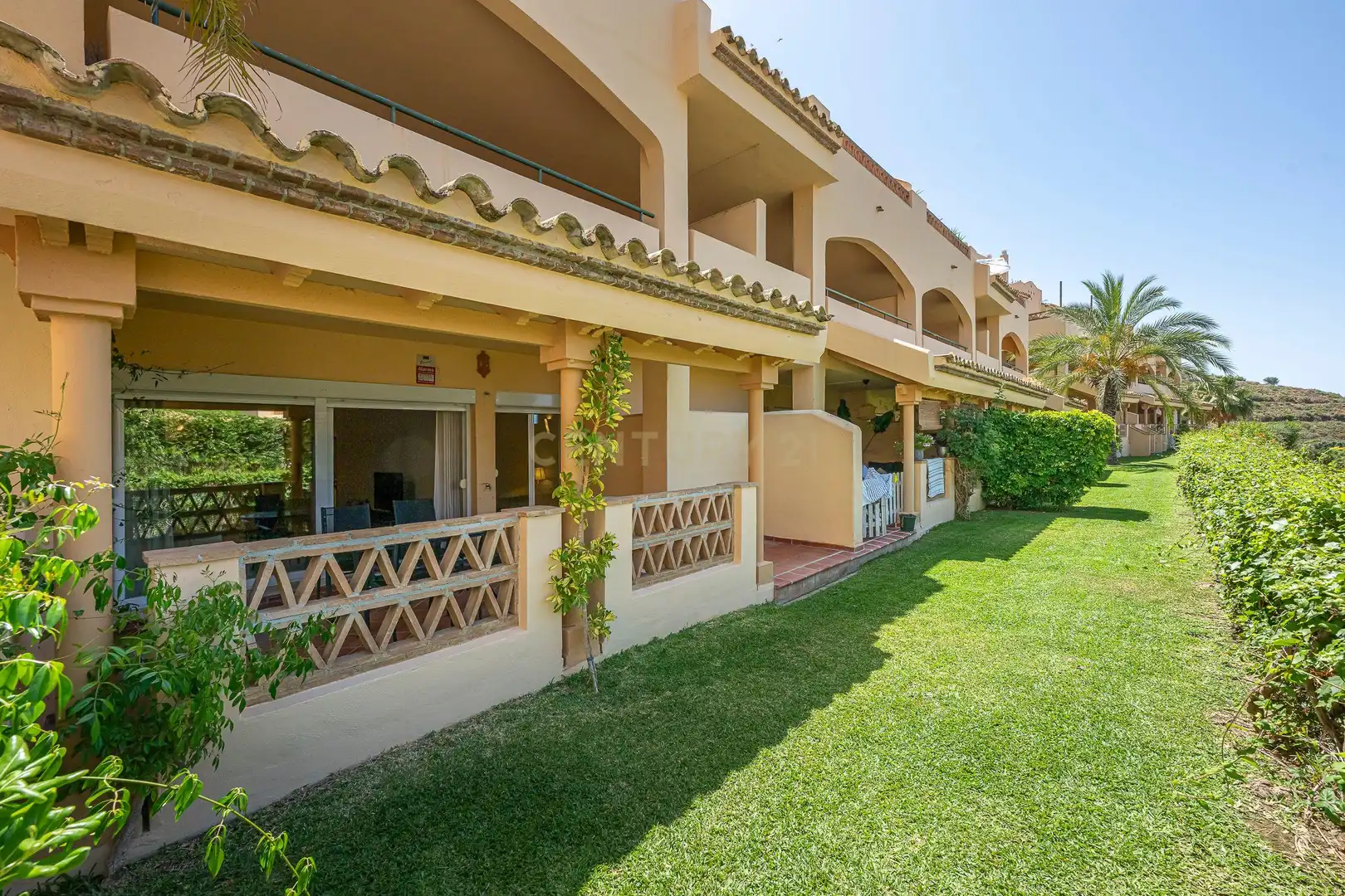 Exterior view of Apartments for rent in Marbella  with Air Conditioner, Private garden and Washing machine